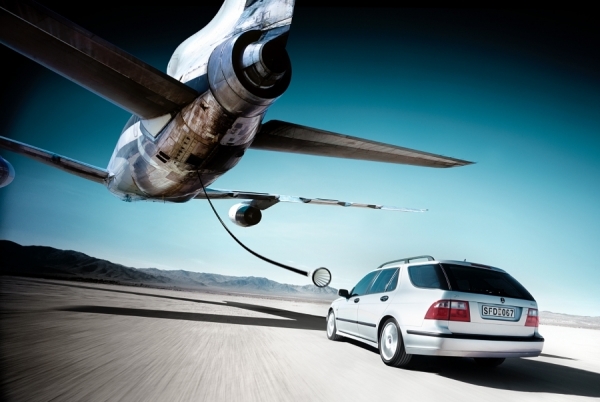Photograph Mervyn Franklyn Saab 4 on One Eyeland